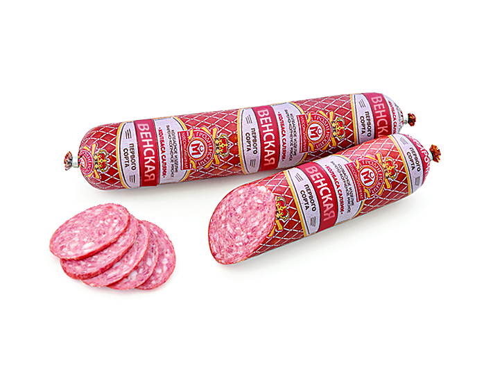 Vienna new salami sausage
